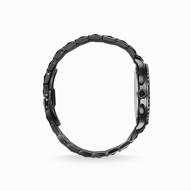 Thomas Sabo Damen Armbanduhr Rebel at heart 38 mm Armband Edelstahl WA0348-202-203-38 MM